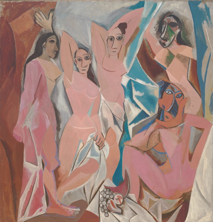 Picasso, Les Demoiselles d'Avignon, 1907